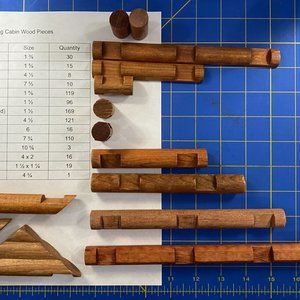 Lincoln Log Pieces